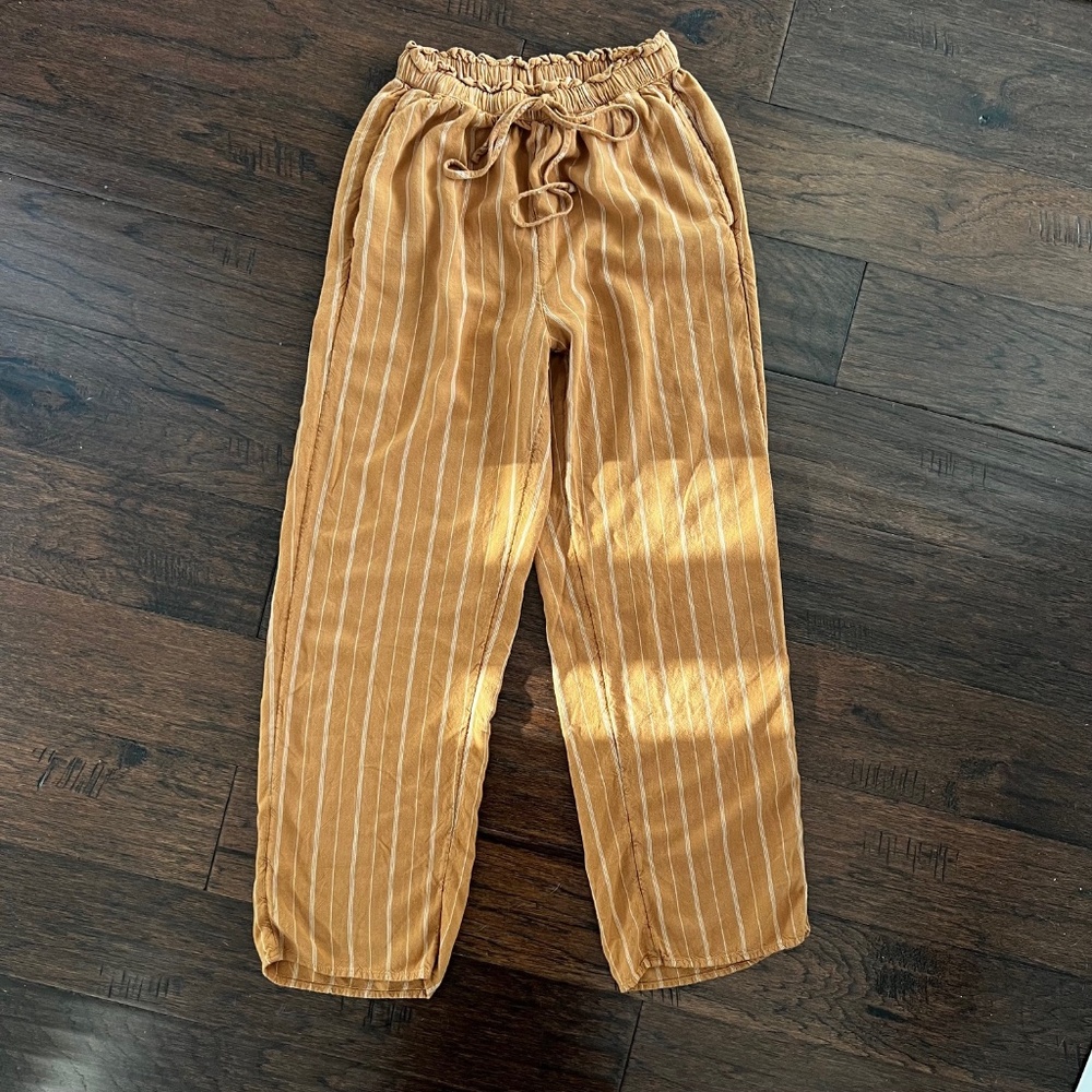 American Eagle Striped Flowy Pants Size Small